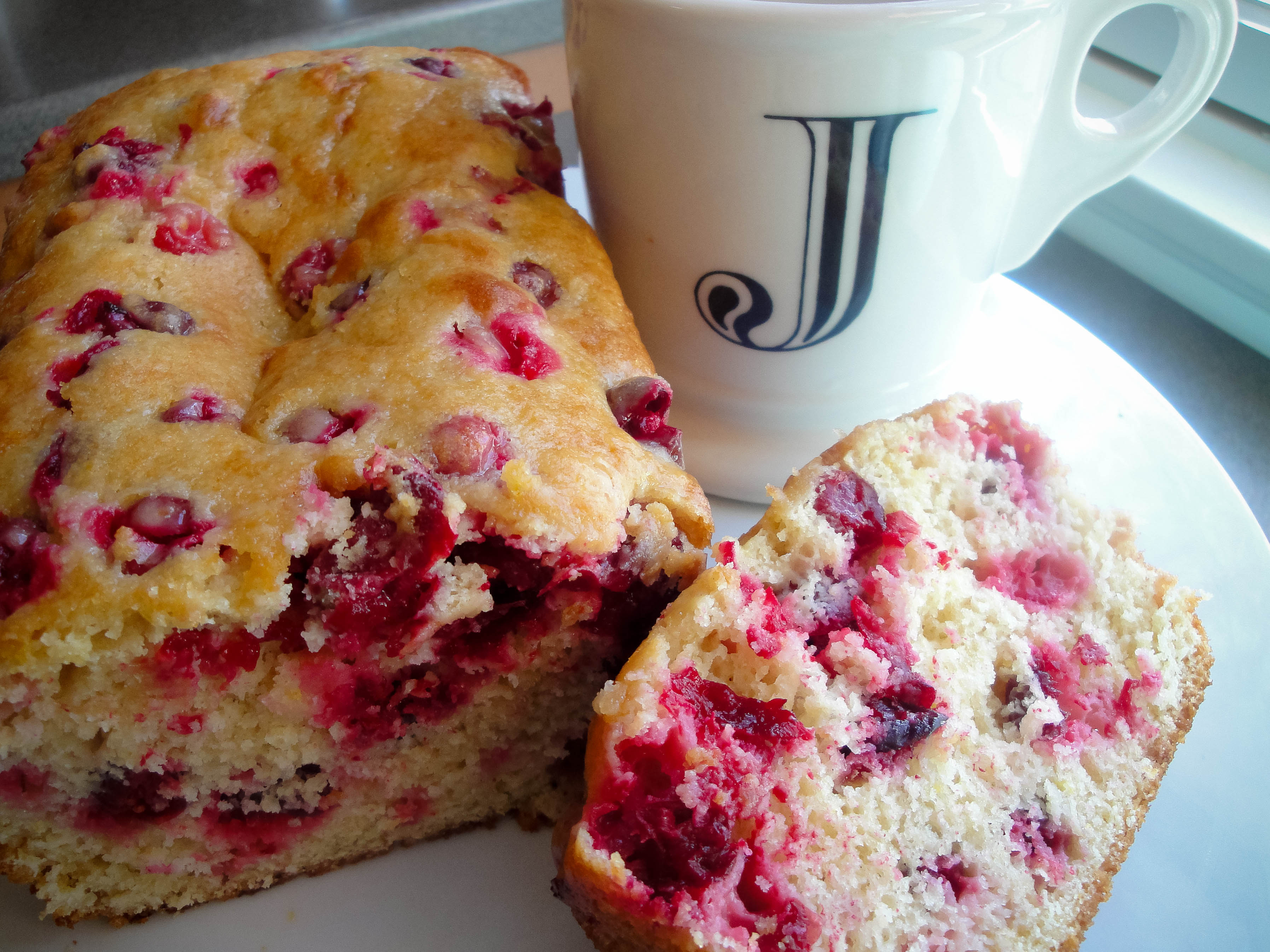 Healthy(er) Cranberry Bread Recipe The Hyper House