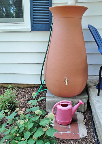 rain barrel base