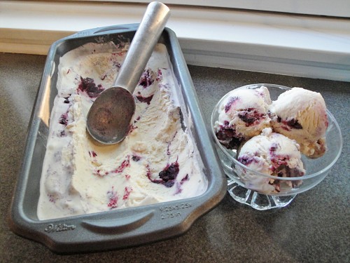 blueberry pie ice cream