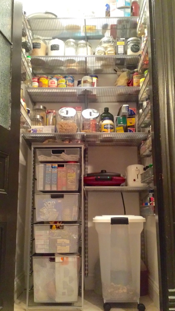 Elfa pantry system