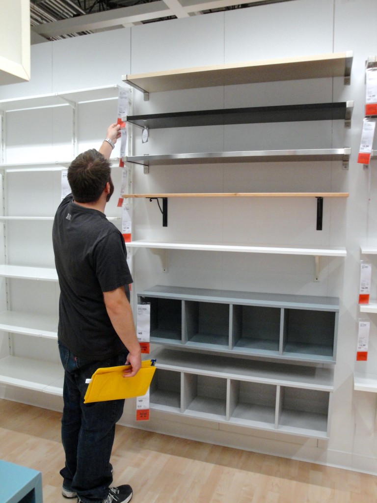 Ikea shelving