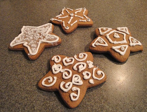 Star Gingerbread Cookies