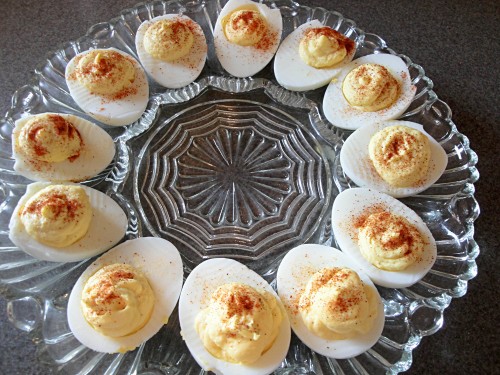 deviled eggs