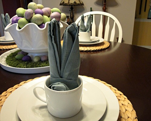 April centerpiece