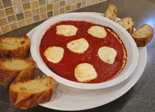 goat cheese marinara