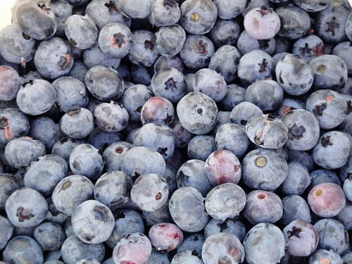 blueberries