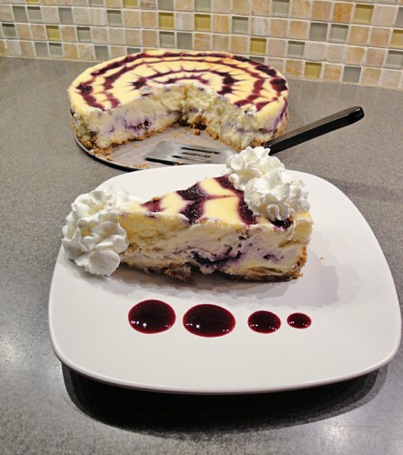 blueberry cheesecake