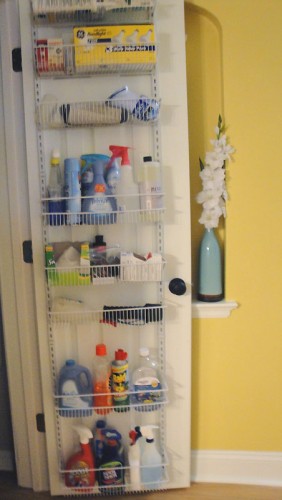 closet door organizer