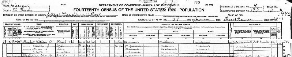 1920 census